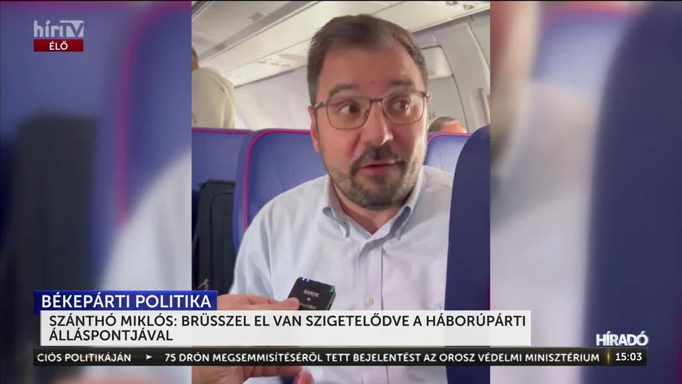 Nem Magyarország van elszigetelődve a békepárti álláspontjával + videó