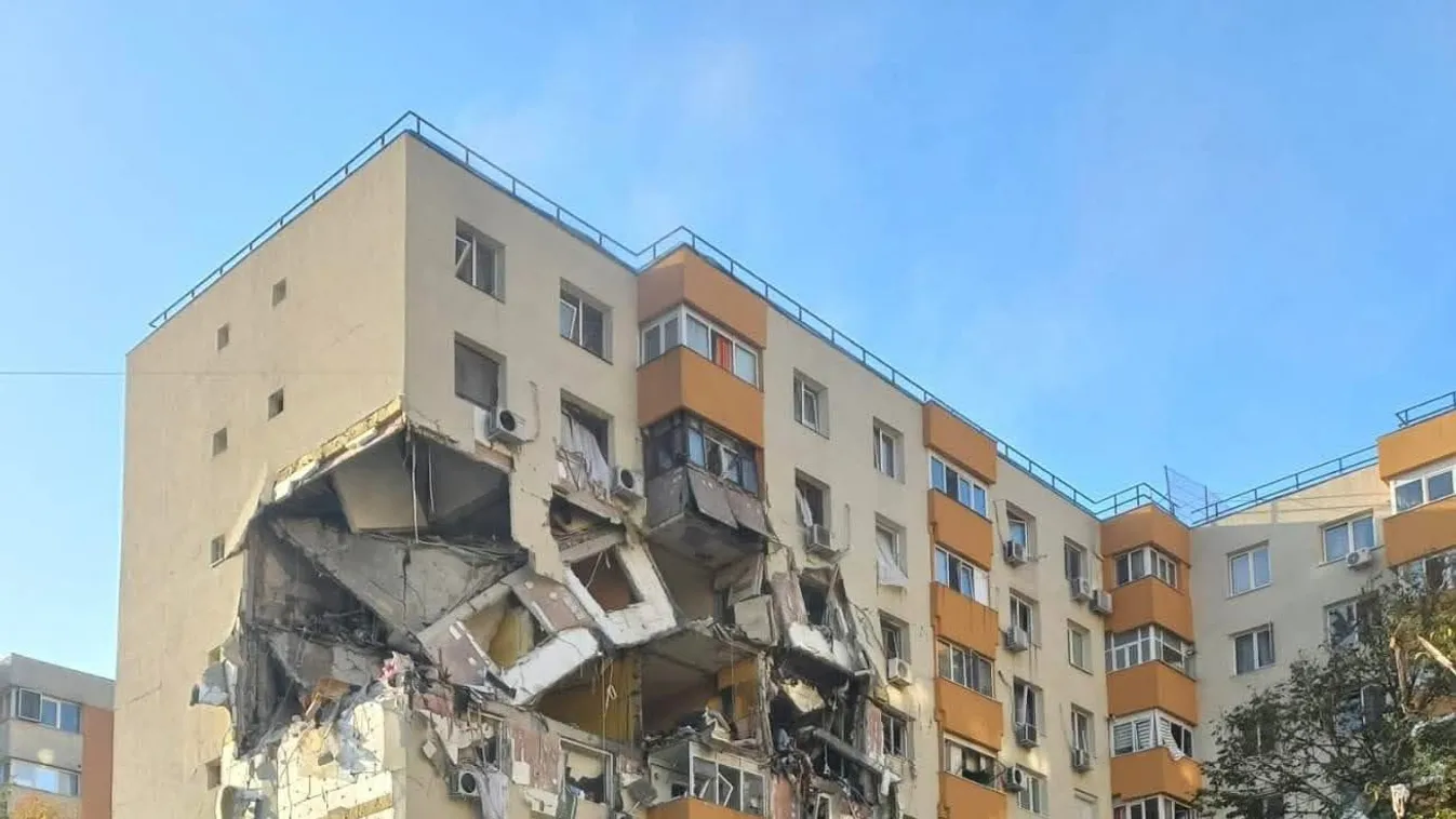 Megsemmisítő erejű gázrobbanás okozott katasztrófát Bukarestben + videó