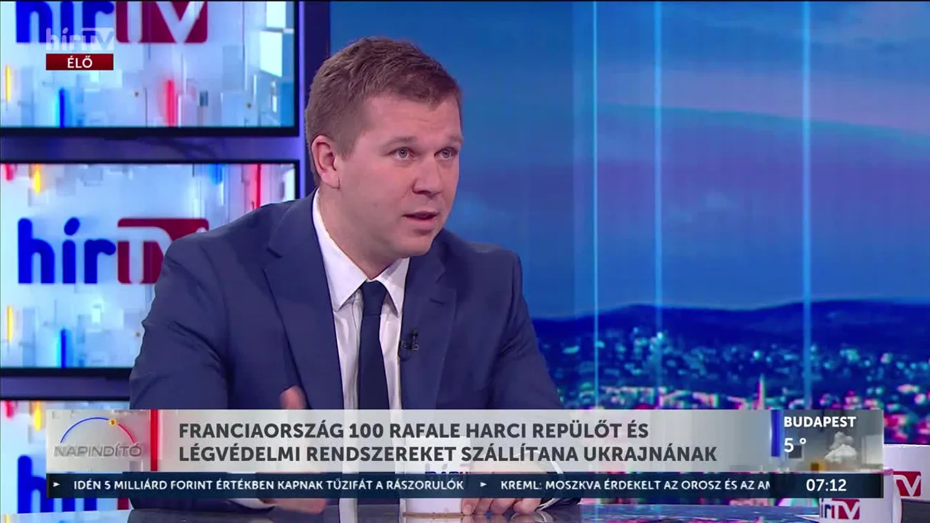 Napindító – Franciaország 100 Rafale harci repülőt és légvédelmi rendszereket szállítana Ukrajnának
