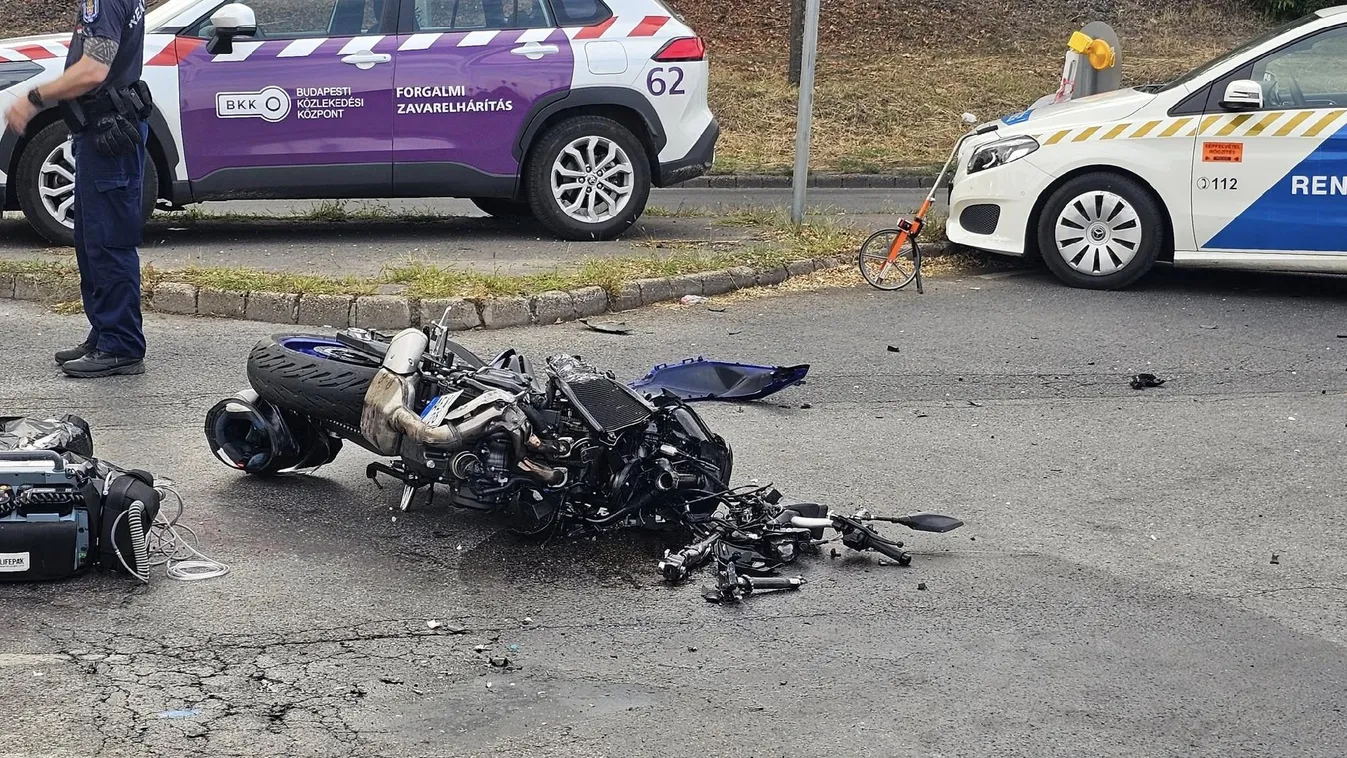 Borzalmas motoros tragédia Csepelen, egy fiatal férfi az áldozat
