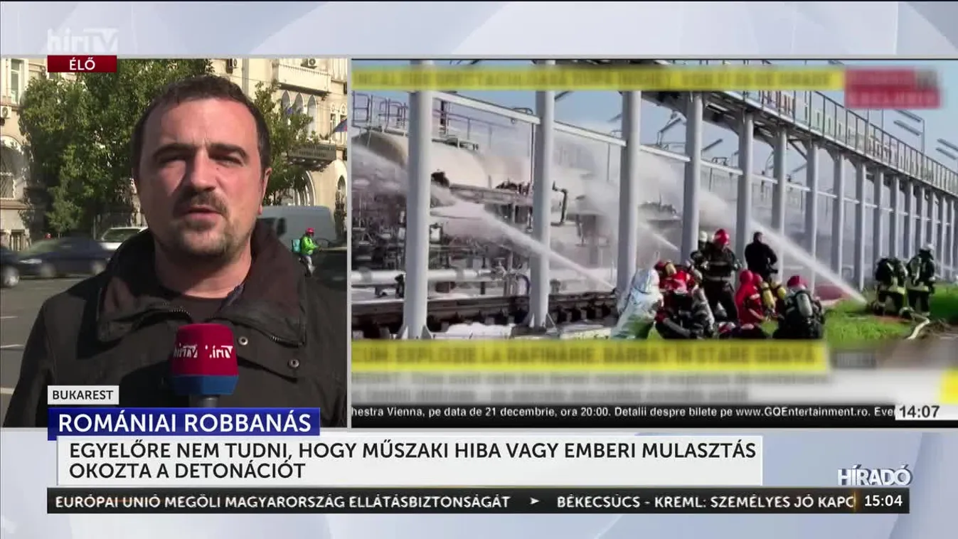 Csak a szerencsén múlt, hogy nem robbant fel az egész romániai finomító + videó