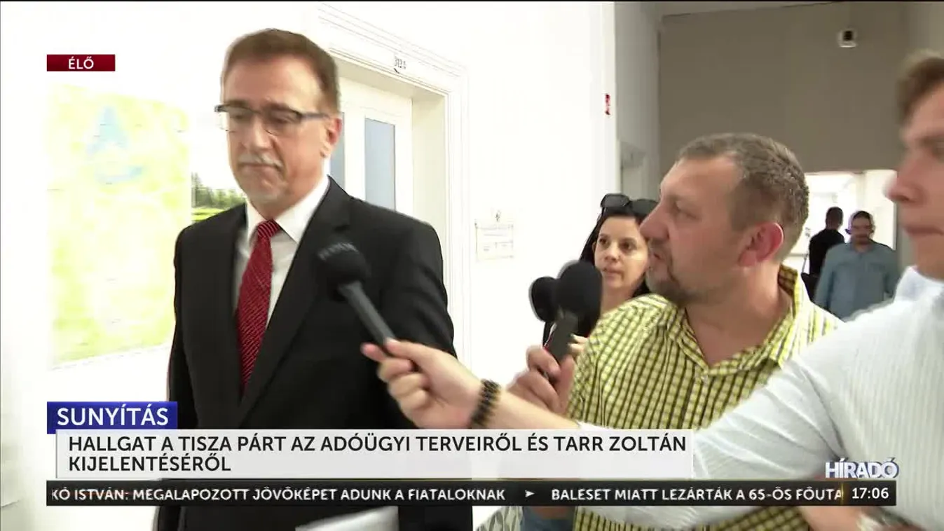 Hallgat a Tisza Párt az adóterveikről és Tarr Zoltán elszólásáról + videó