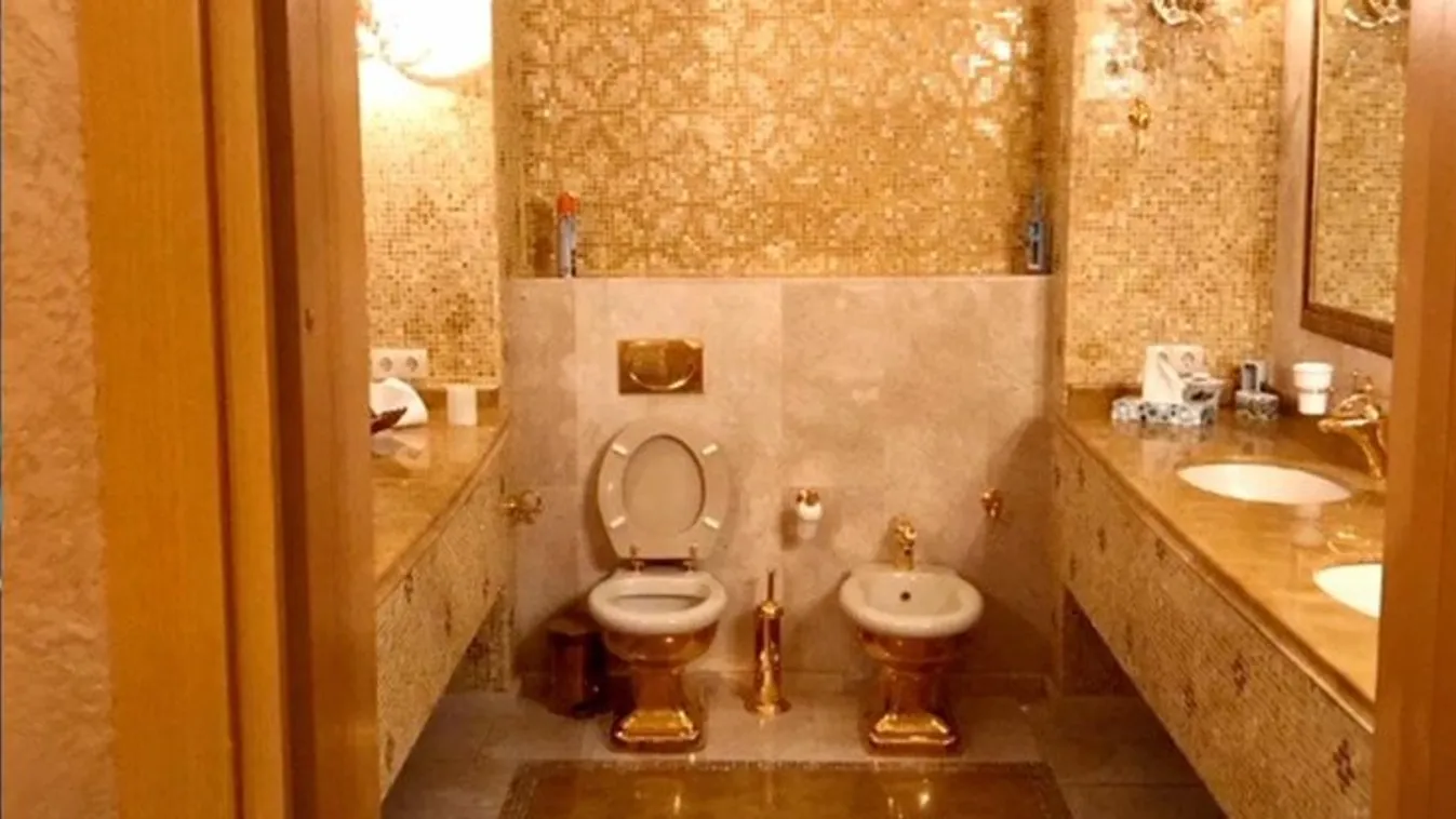 Bizarr: Az ukrán korrupciós botrány ügyében folytatódó nyomozás legmélyén egy arany wc képe virít