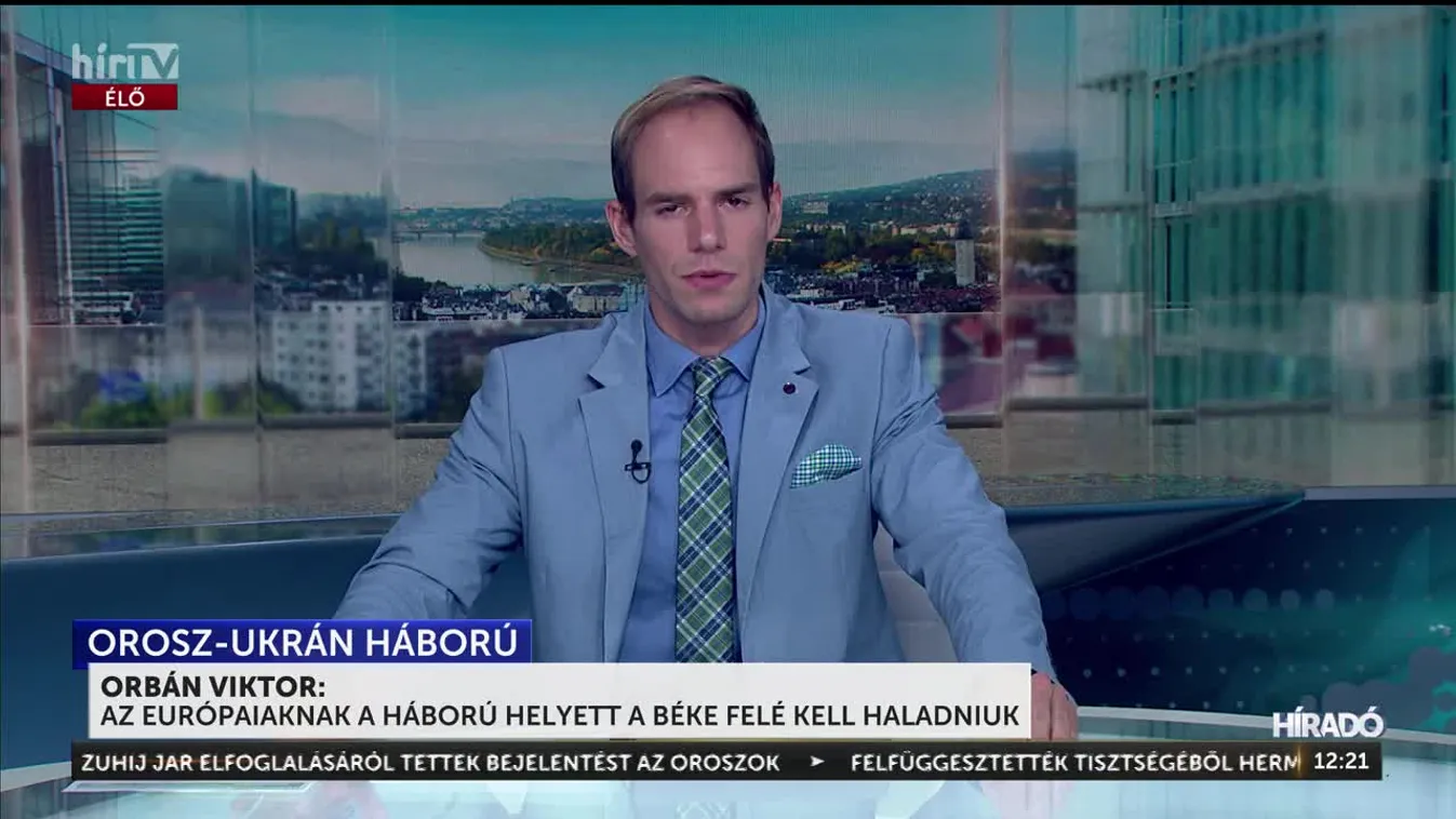 Orbán Viktor: Az európaiaknak a háború helyett a béke felé kell haladniuk