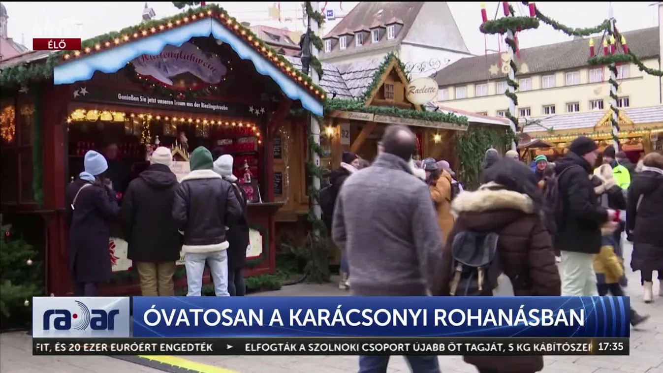 Radar - ÓVATOSAN A KARÁCSONYI ROHANÁSBAN