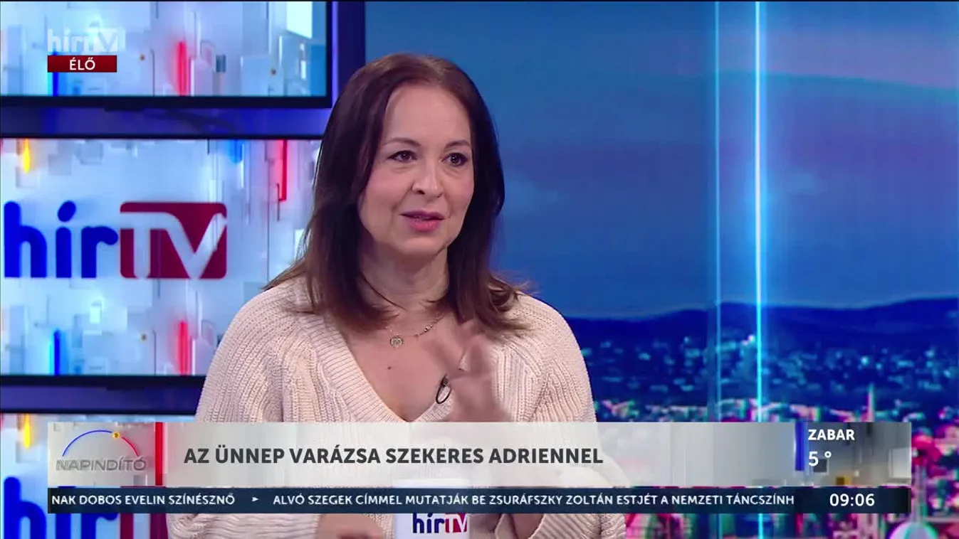 AZ ÜNNEP VARÁZSA SZEKERES ADRIENNEL