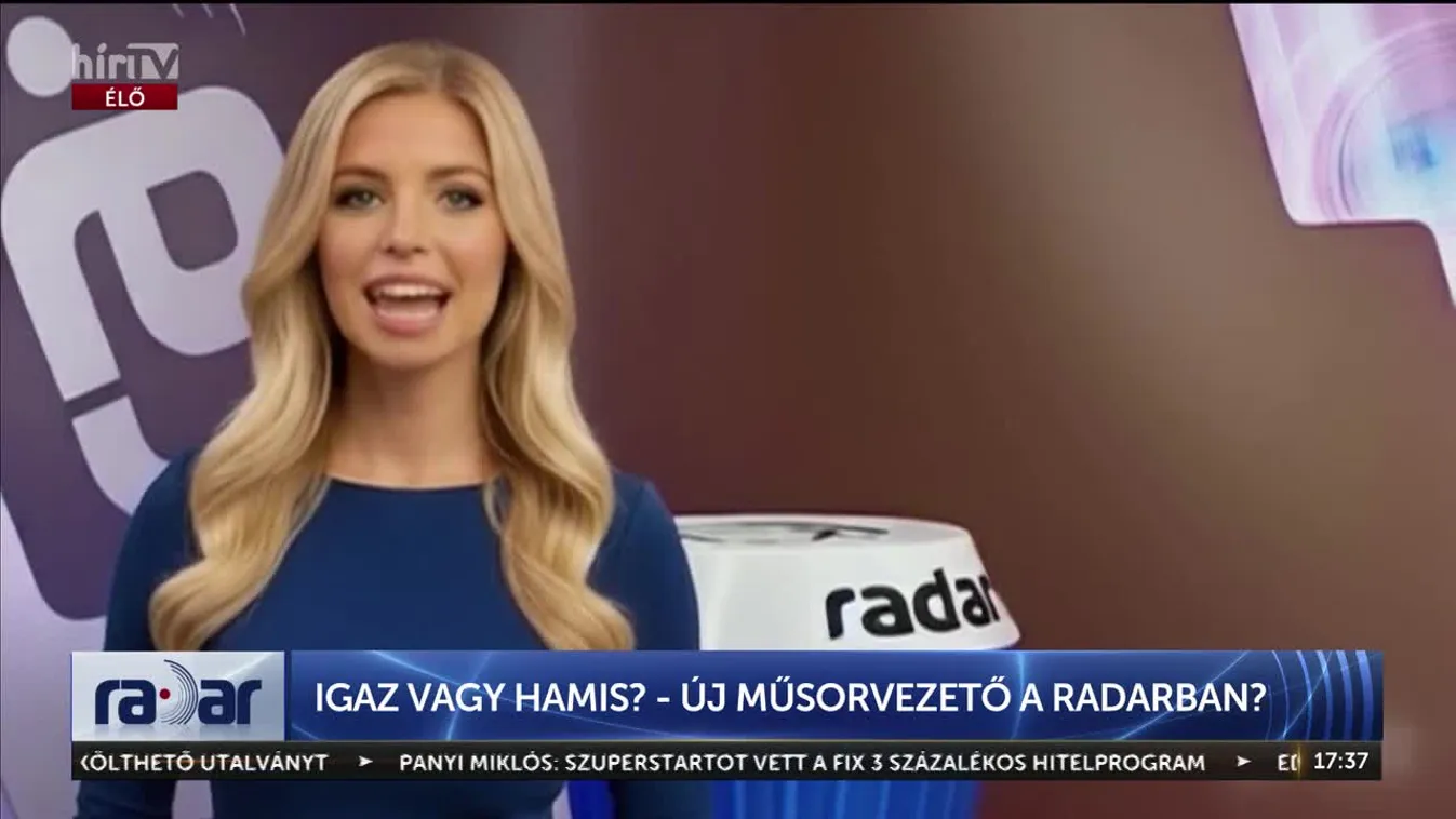 A csinos műsorvezető, aki nem is létezik: Te is bedőlnél a legújabb átverésnek?