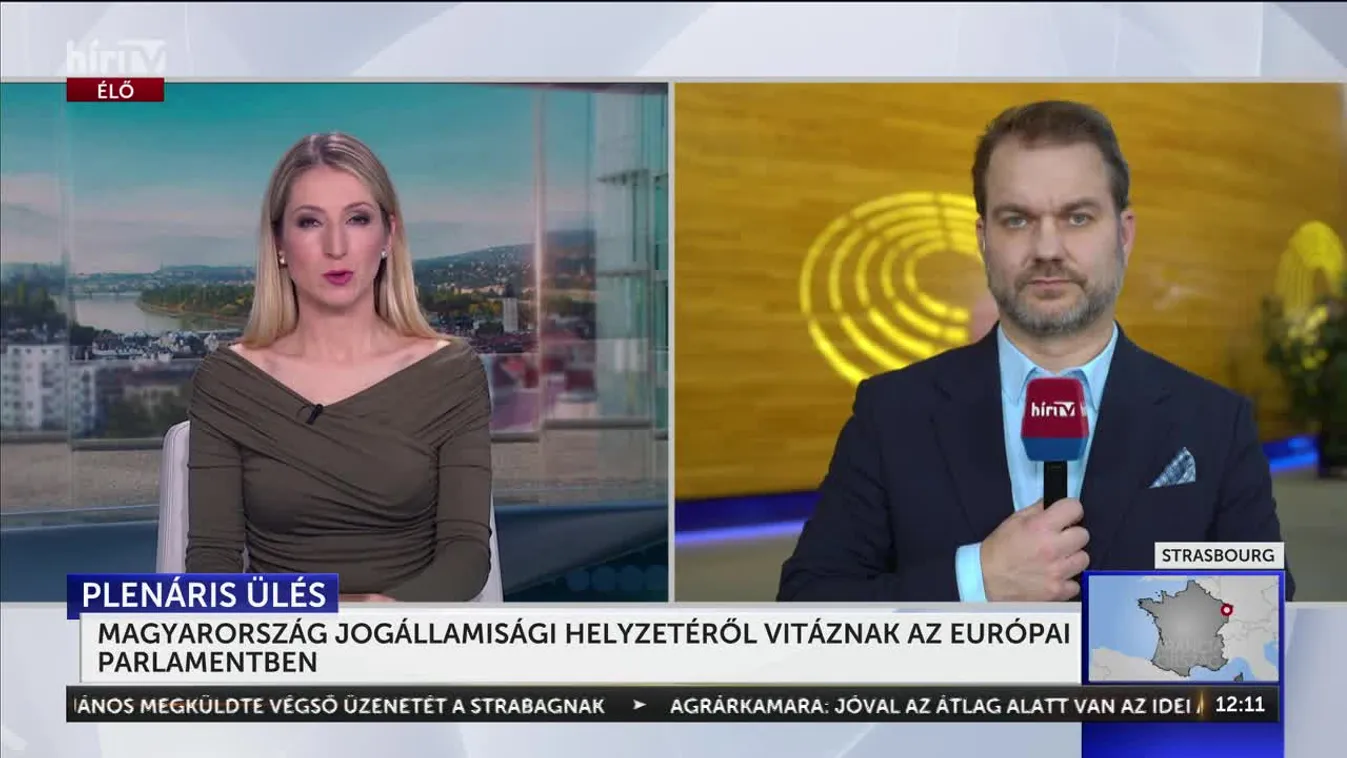 MAGYARORSZÁG JOGÁLLAMISÁGI HELYZETÉRŐL VITÁZNAK AZ EURÓPAI PARLAMENTI KÉPVISELŐK
