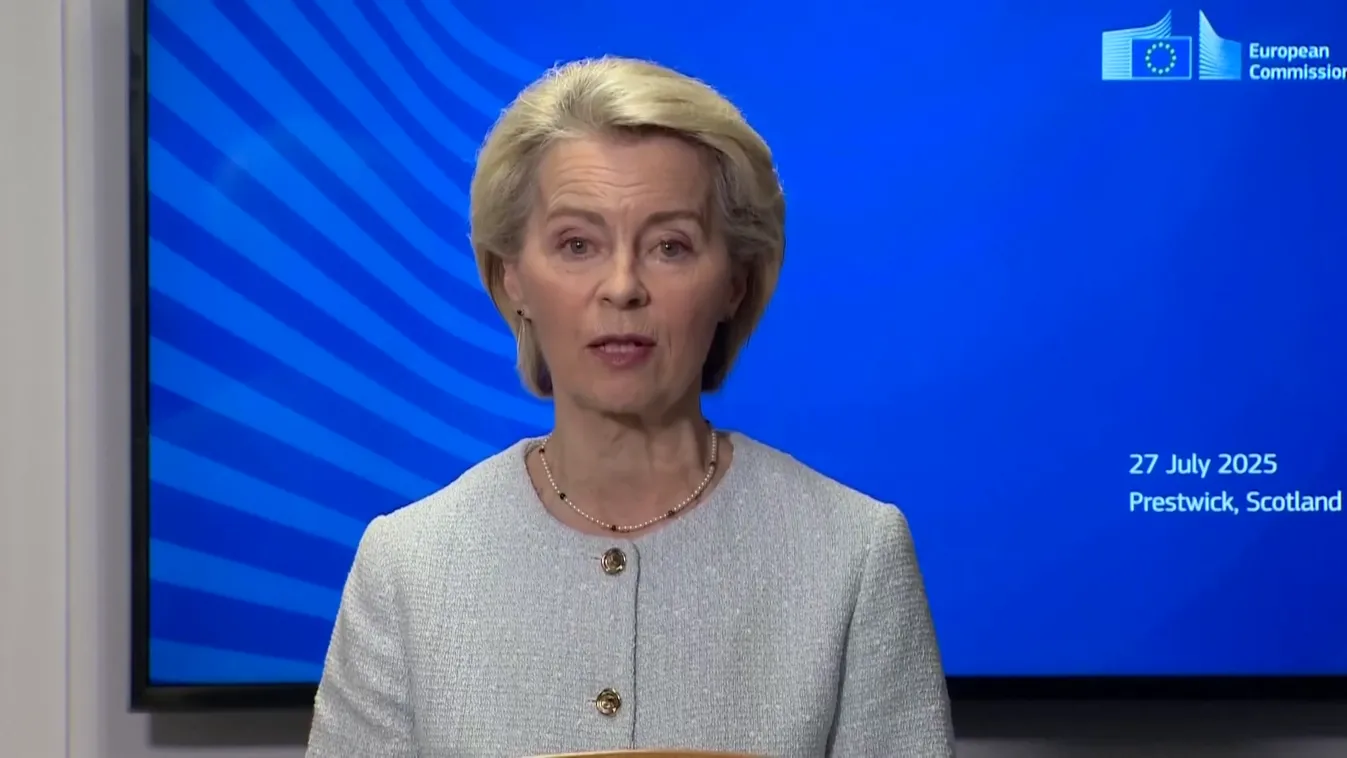 Orbán Viktor: Olyasmit vállalt Brüsszel az USA felé, amit nem tud betartani + videó