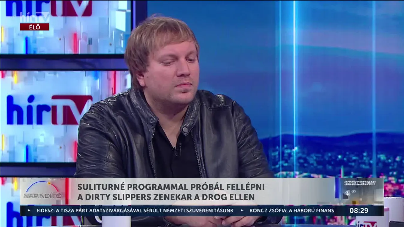 Suliturné programmal próbál fellépni a Dirty Slippers zenekar a drog ellen