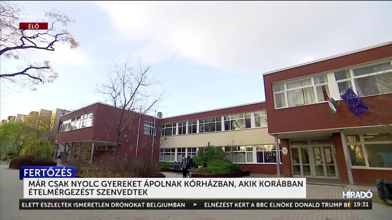 MÁR CSAK NYOLC GYEREKET ÁPOLNAK KÓRHÁZBAN, AKIK KORÁBBAN ÉTELMÉRGEZÉST SZENVEDTEK