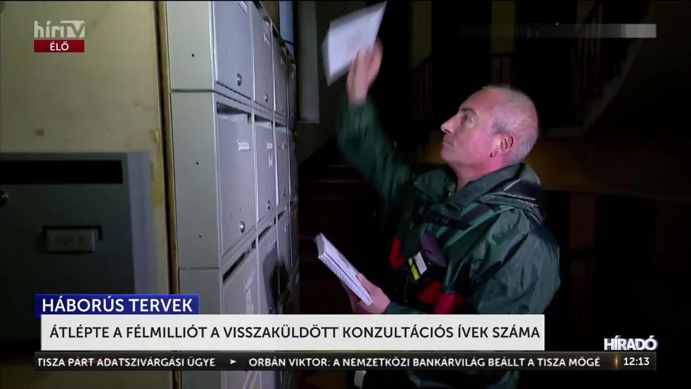 ÁTLÉPTE AZ FÉLMILLIÓT A VISSZAKÜLDÖTT KONZULTÁCIÓS ÍVEK SZÁMA