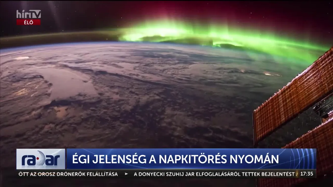 Radar - ÉGI JELENSÉG A NAPKITÖRÉS NYOMÁN