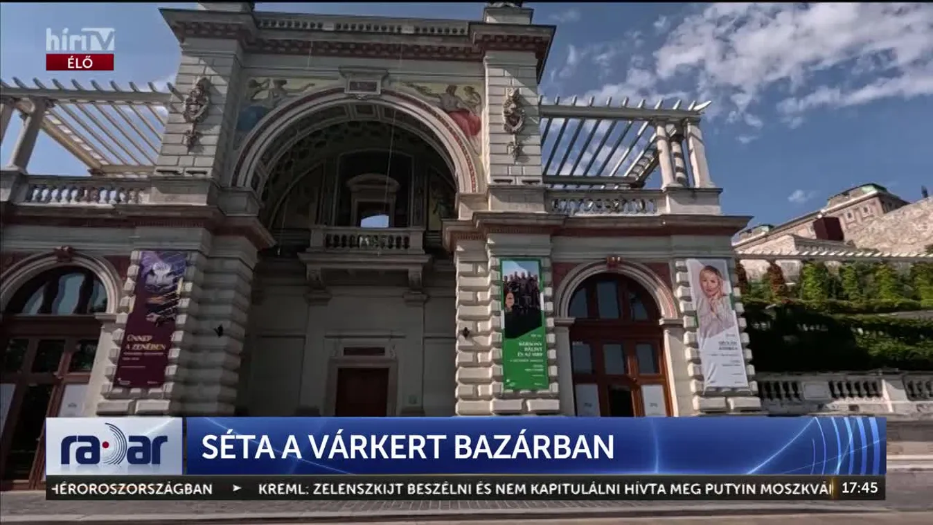Radar - A Nemzeti Hauszmann Program nyomán a Várkert Bazár ismét királyi fényben tündököl + videó
