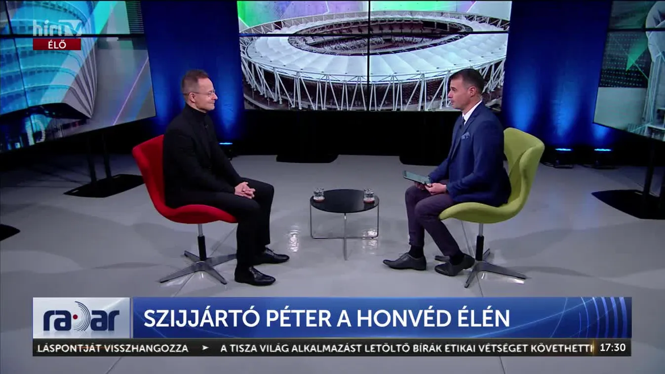 Radar – Szijjártó Péter a Honvéd élén