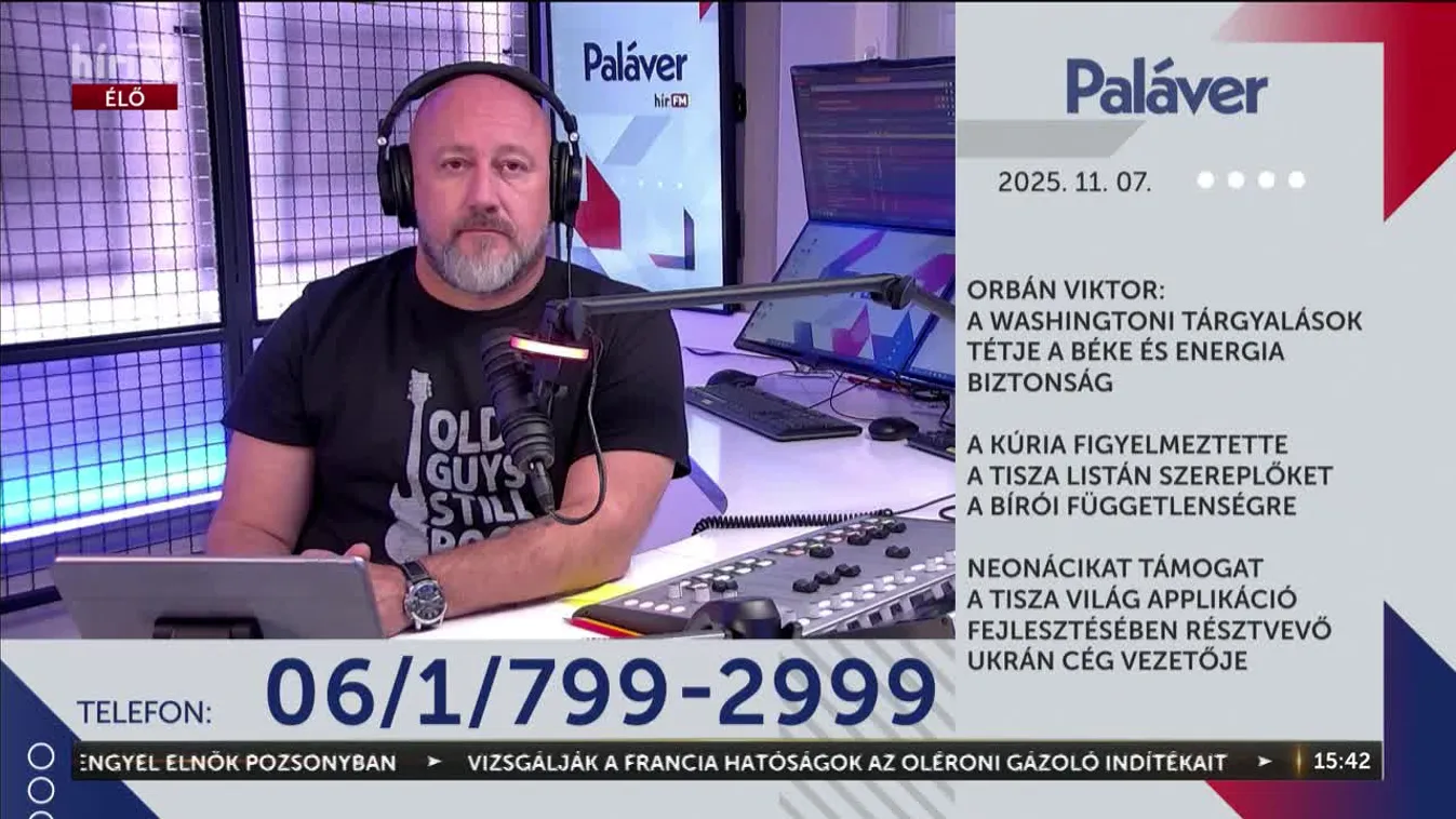 Paláver - A washingtoni tárgyalások tétje a béke és energiabiztonság