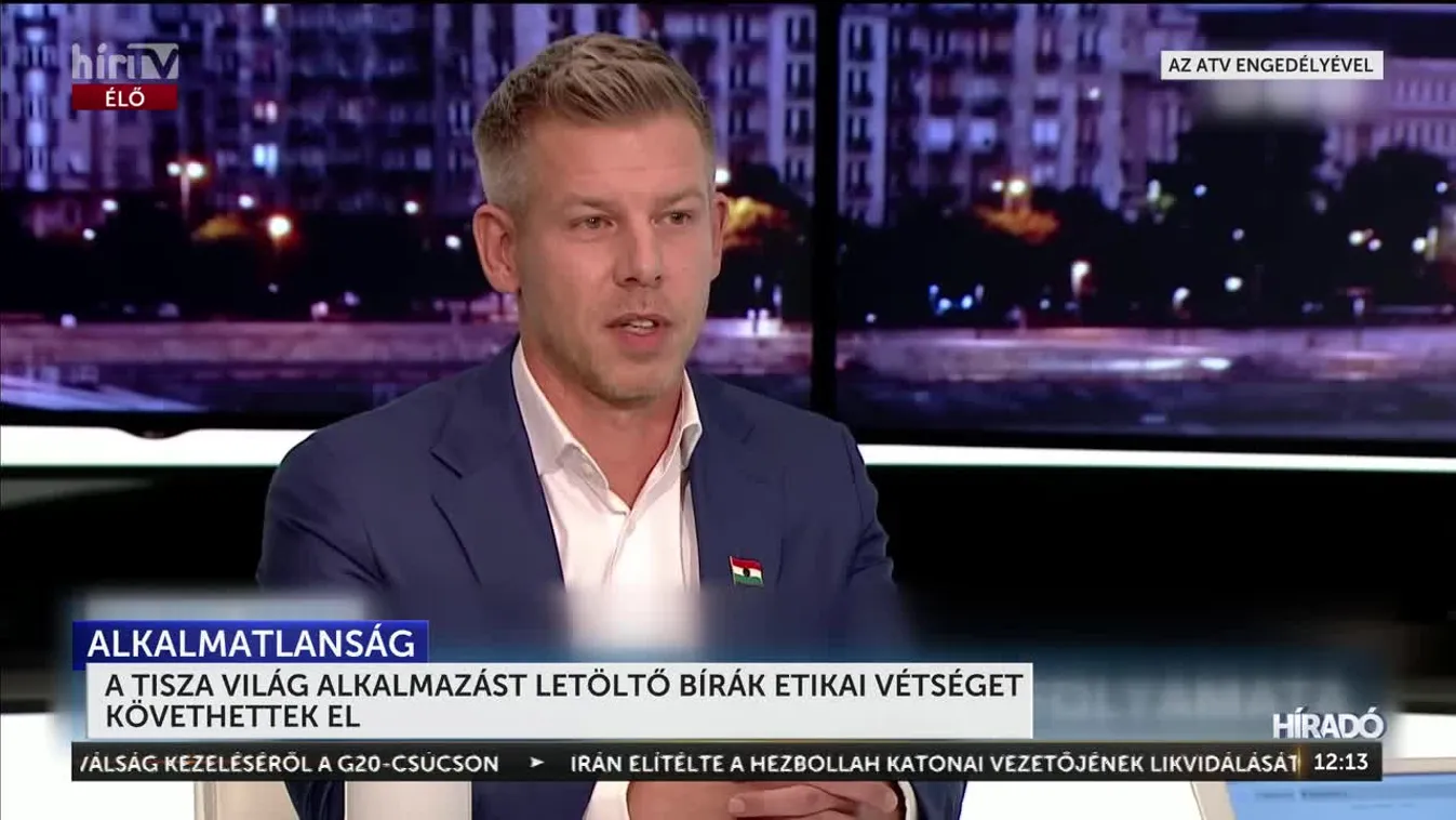 A Tisza Világ alkalmazást letöltő bírák etikai vétséget követhettek el