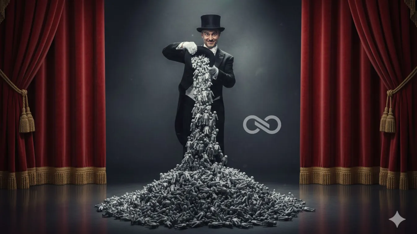 A hamis tömeg illúziója: miért van szüksége Magyar Péternek digitális bűvésztrükkökre?