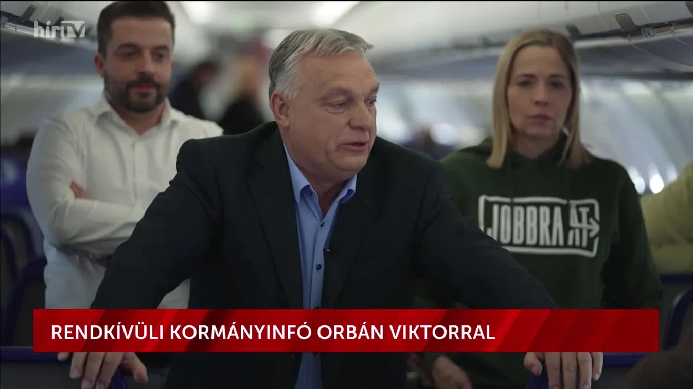 Rendívüli Kormányinfó – A levegőből jelentette be Orbán Viktor a történelmi Trump-alku részleteit + videó