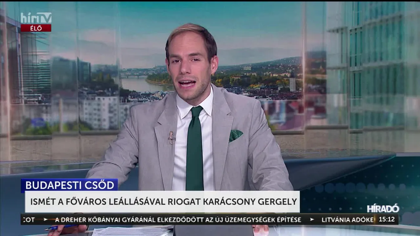 Ismét a főváros leállásával riogat Karácsony Gergely