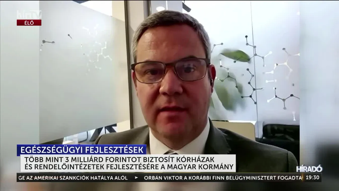 TÖBB MINT 3 MILLIÁRD FORINTOT BIZTOSÍT KÓRHÁZAK ÉS RENDELŐINTÉZETEK FEJLESZTÉSÉRE A MAGYAR KORMÁNY