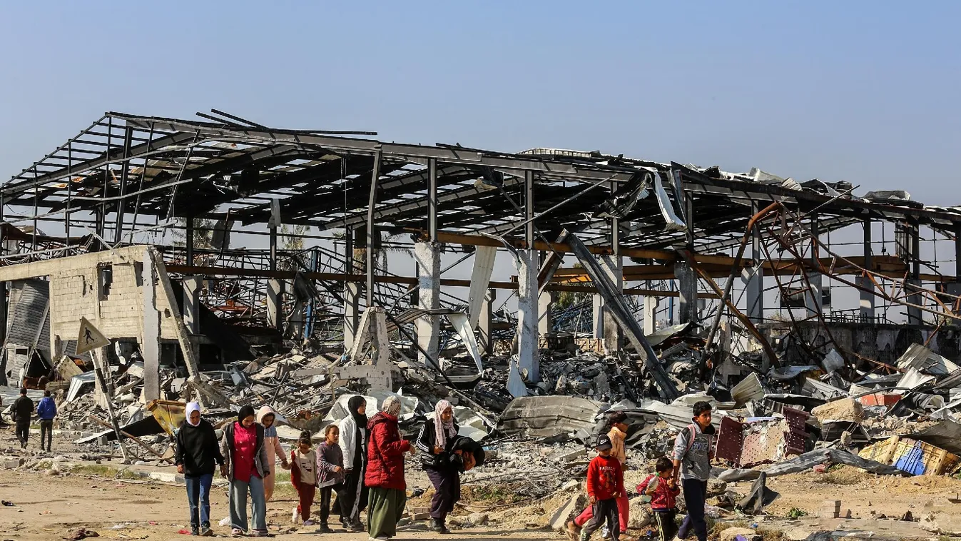 Döntött Gázaváros lakóinak sorsáról az izraeli hadsereg