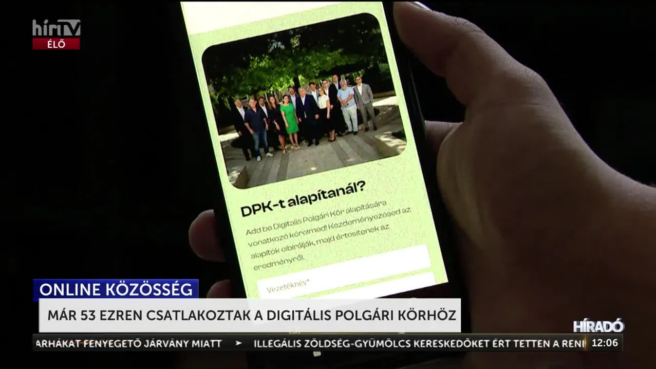 Nagy János: már 53 ezren csatlakoztak a Digitális Polgári körökhöz + videó