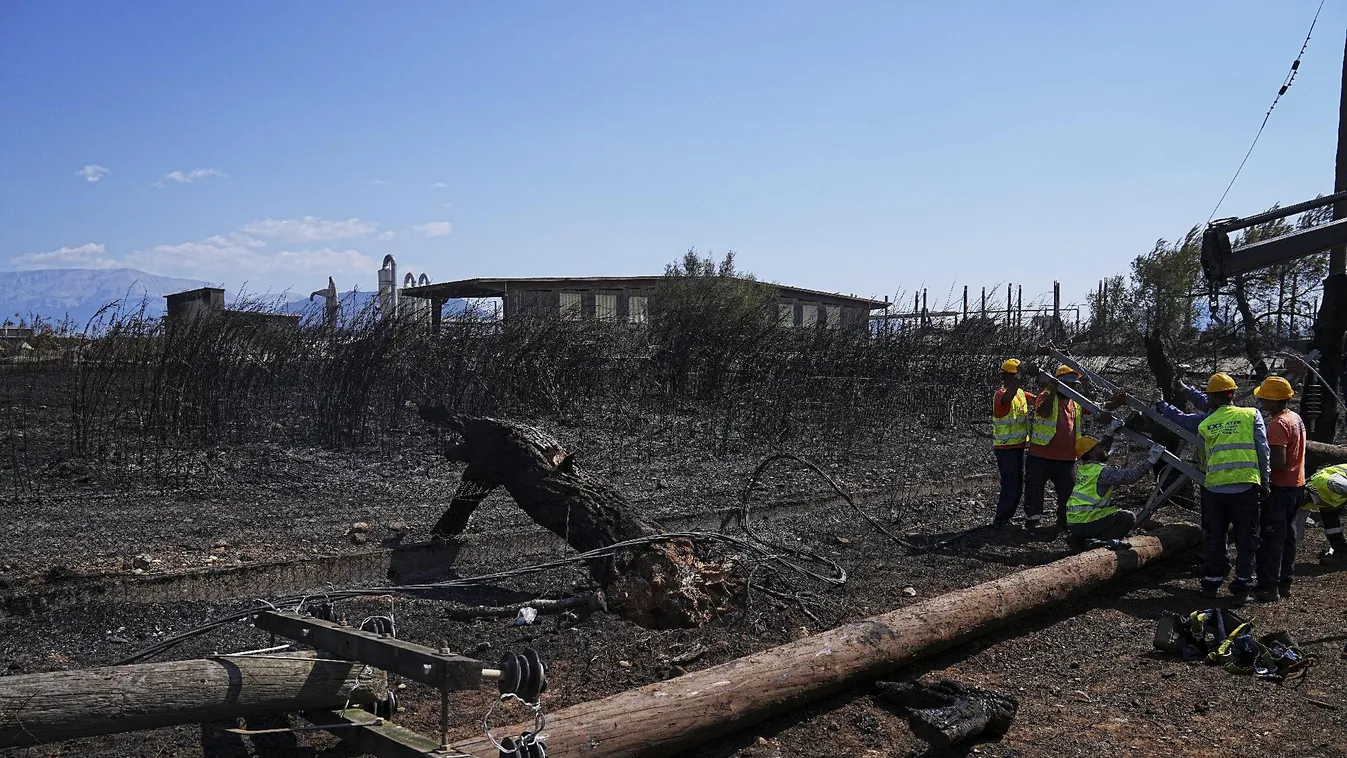 Görögország több részén sikerült ellenőrzés alá vonni az erdőtüzeket