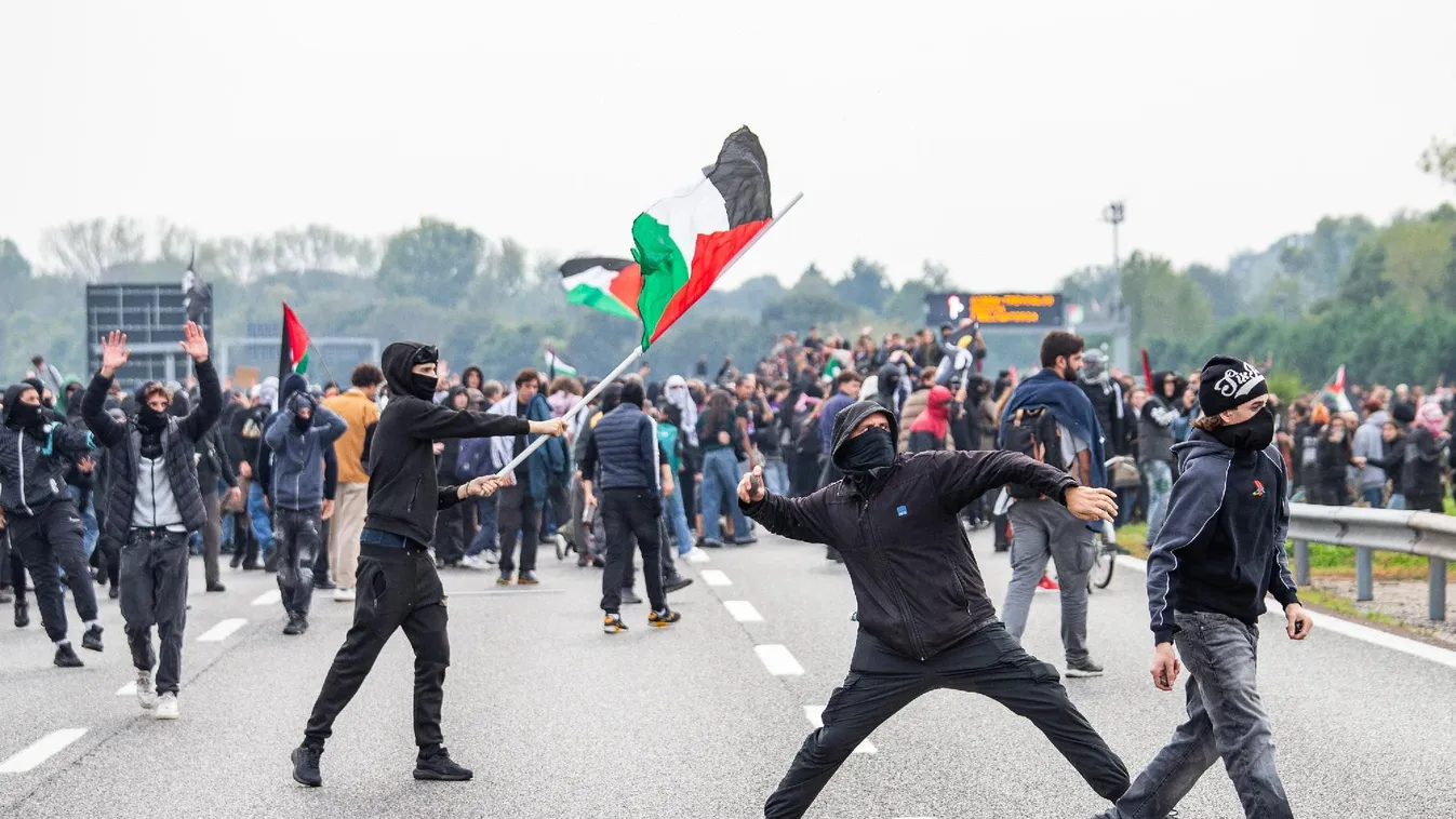 Csatatérré vált Róma városa az erőszakos szélsőbaloldali rendbontók miatt