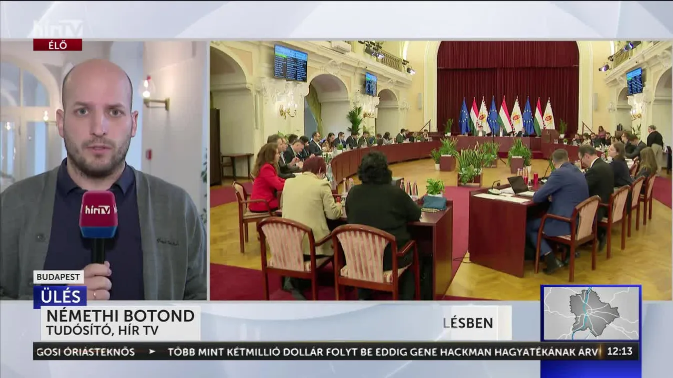 Fontos témák vannak terítéken a Fővárosi Közgyűlésen