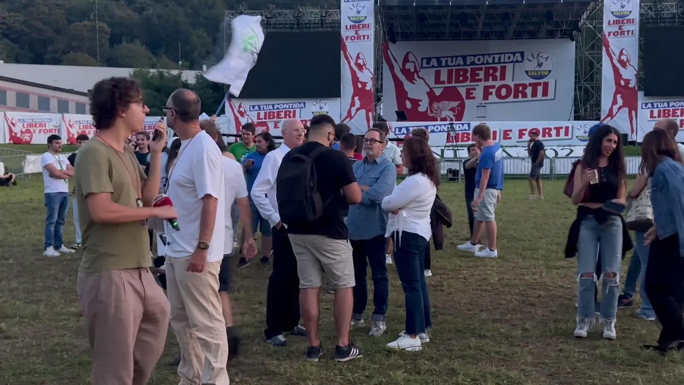 Matteo Salvini a Hír TV-n keresztül üdvözölte Magyarországot + videó