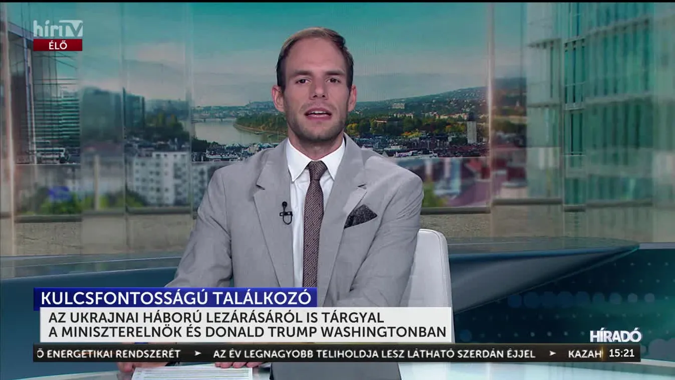 AZ UKRAJNAI HÁBORÚ LEZÁRÁSÁRÓL IS TÁRGYAL A MINISZTERELNÖK ÉS DONALD TRUMP WASHINGTONBAN