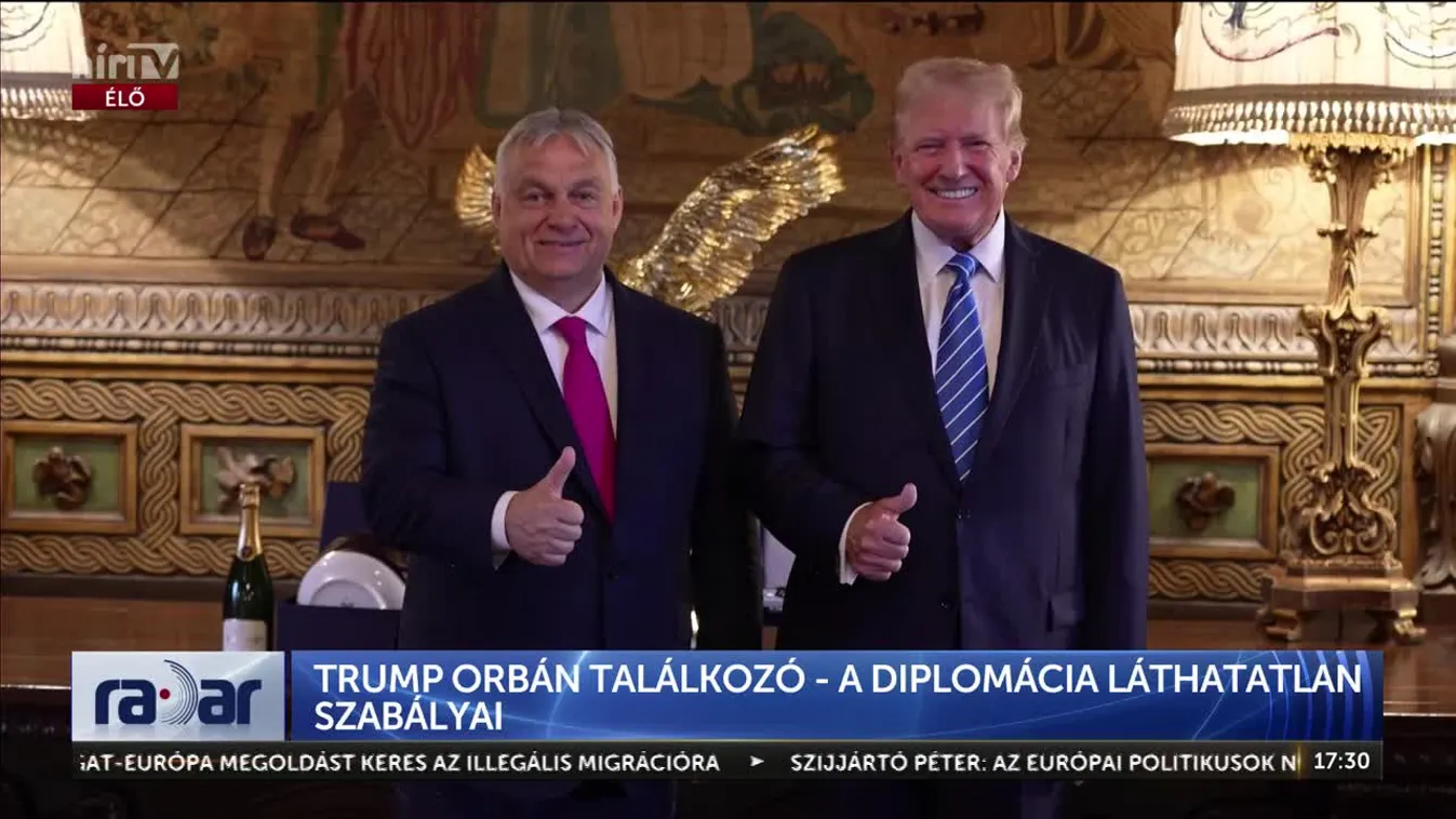 A diplomácia néma nyelve – Mit üzen a kézfogás a Trump–Orbán találkozón?