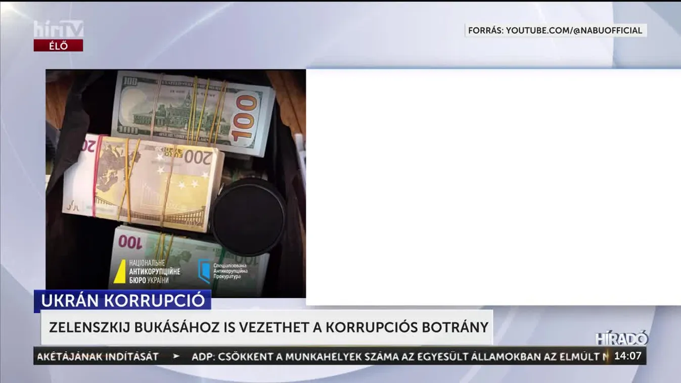 Zelenszkij bukásához is vezethet a korrupciós botrány