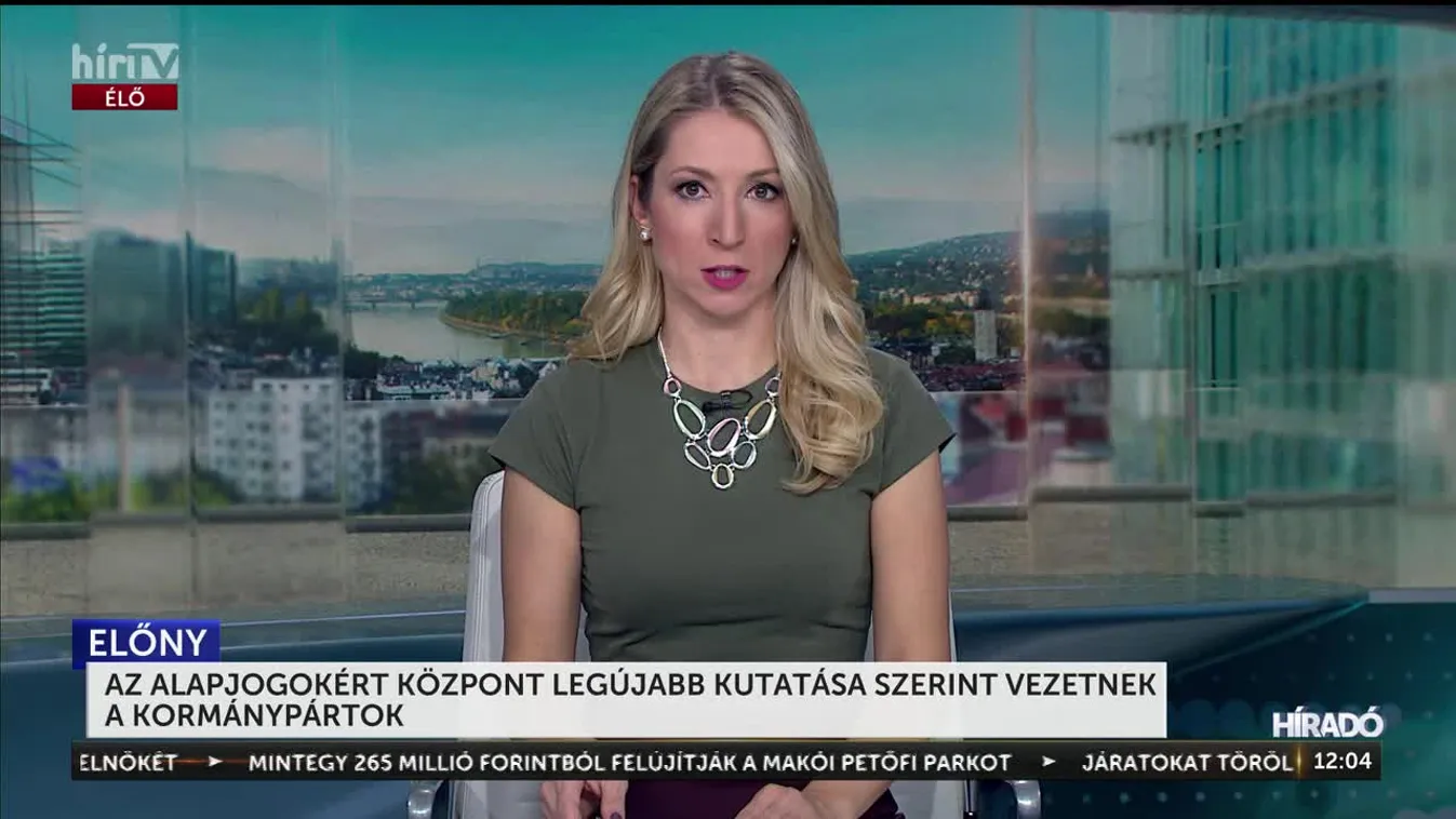 AZ ALAPJOGOKÉRT KÖZPONT LEGÚJABB KUTATÁSA SZERINT VEZETNEK A KORMÁNYPÁRTOK