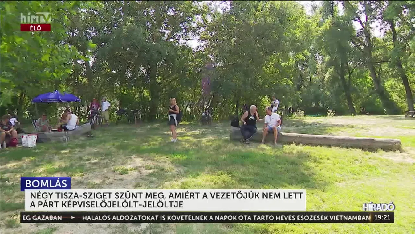 Négy Tisza-sziget szűnt meg, amiért a vezetőjük nem lett a párt képviselőjelölt-jelöltje