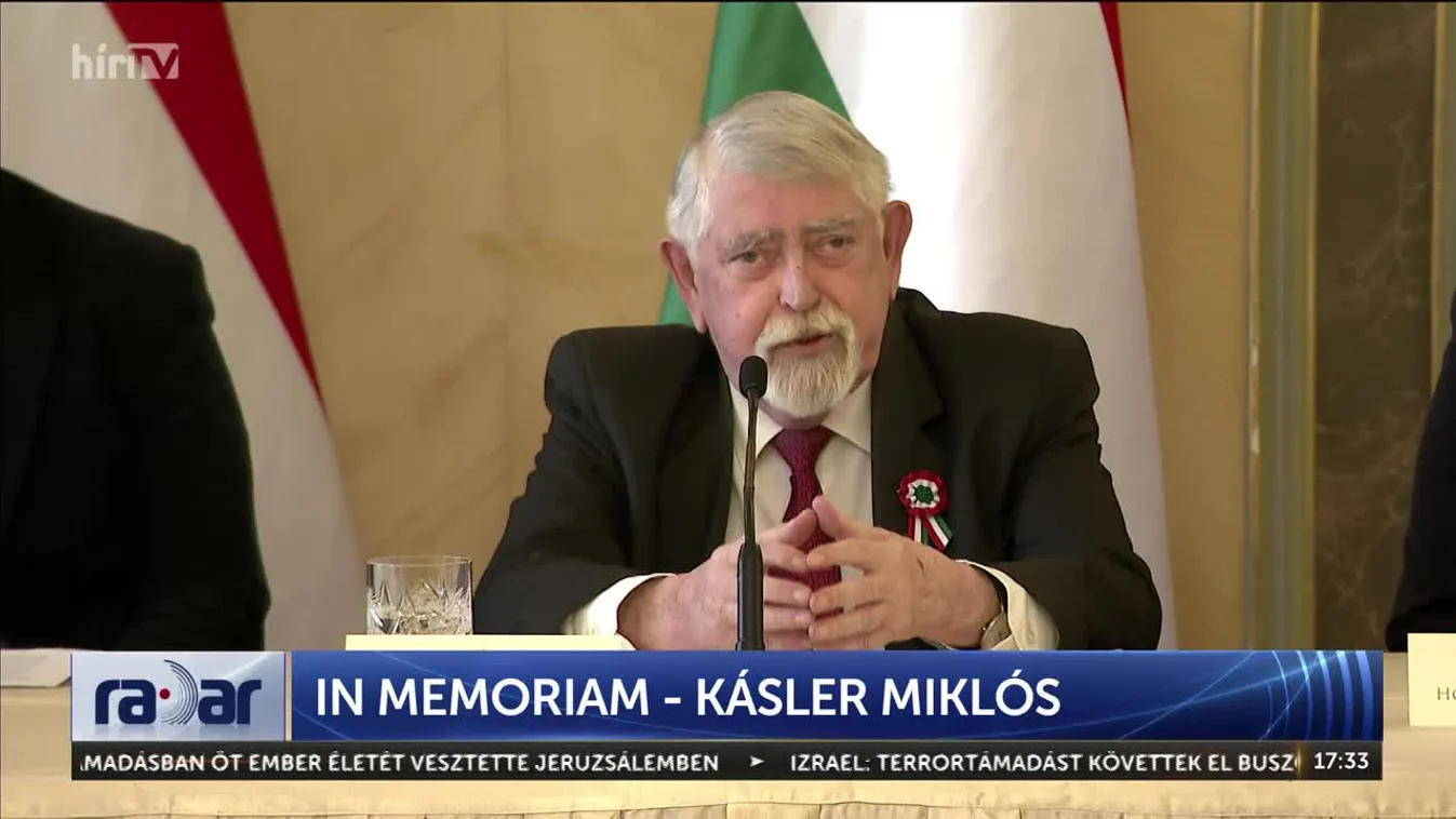 Radar - Elhunyt Kásler Miklós onkológus professzor + videó