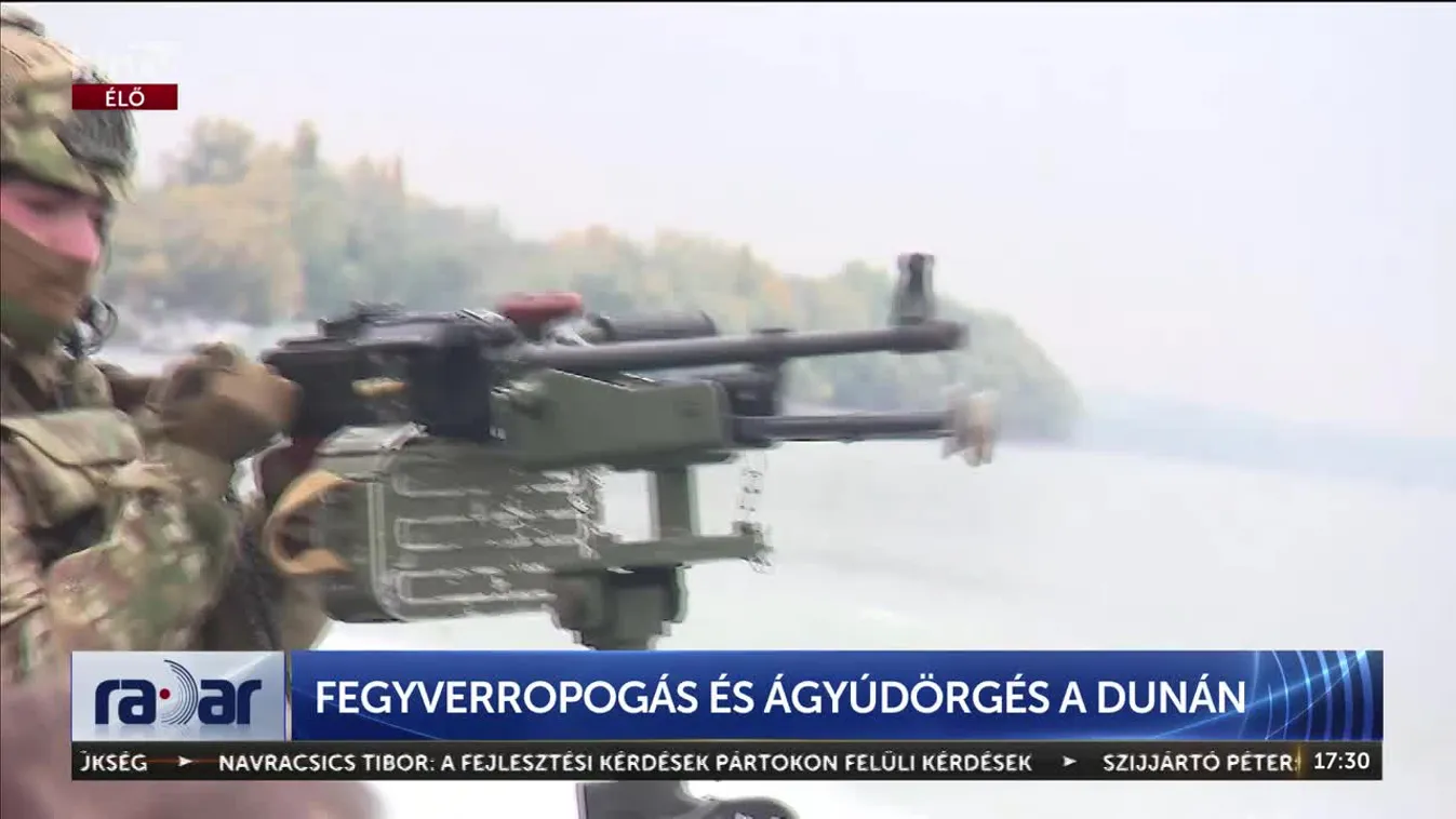 Radar - FEGYVERROPOGÁS ÉS ÁGYÚDÖRGÉS A DUNÁN