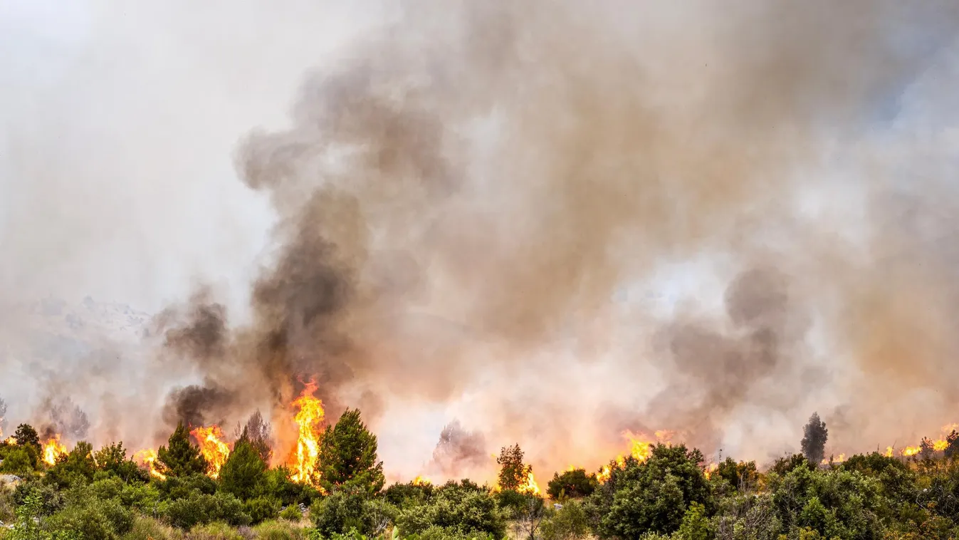 Tűz pusztít több nyugat-balkáni országban