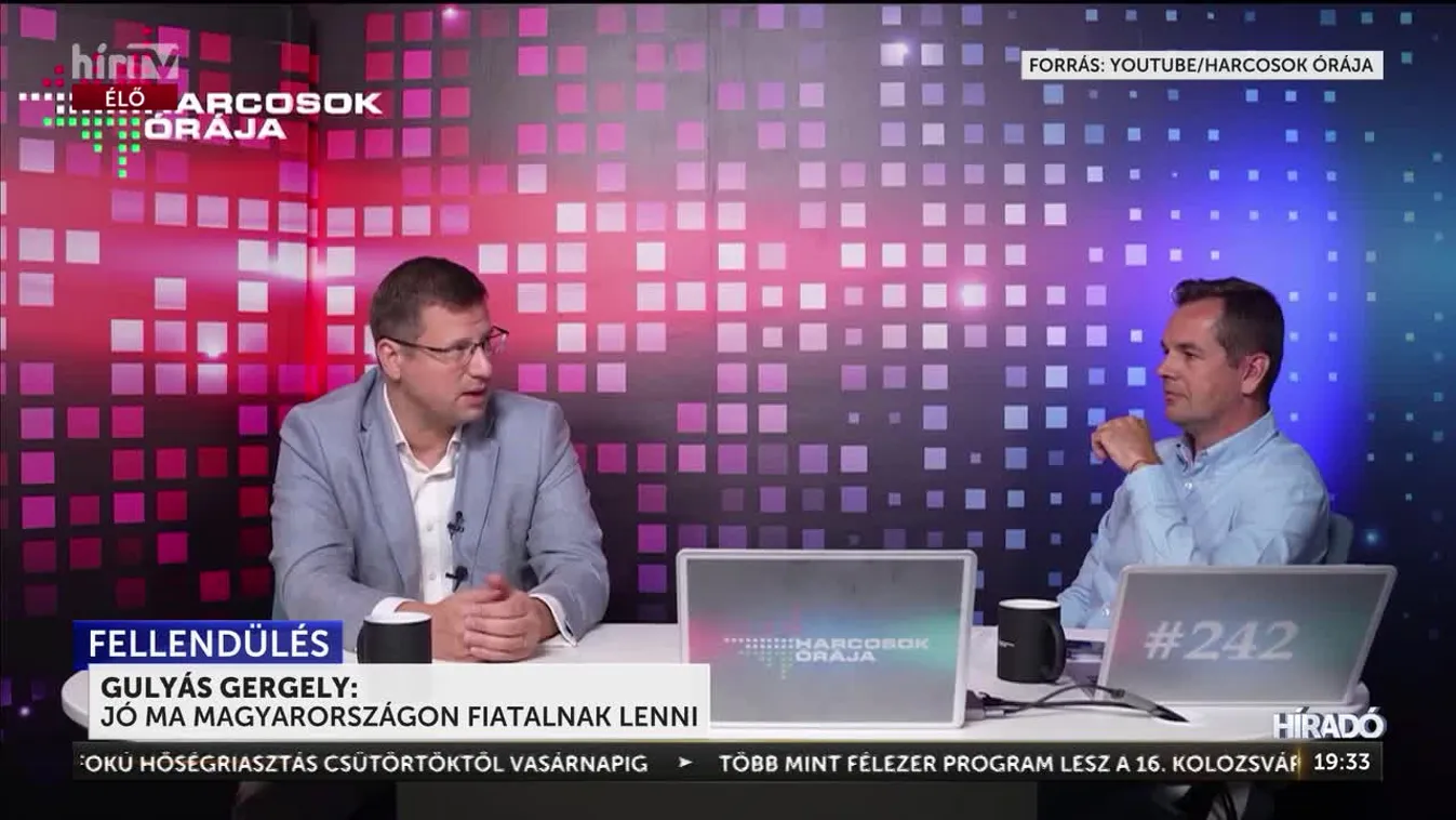 Gulyás Gergely - Sokkal jobb helyzetben vannak ma a fiatalok mint 15-20 évvel ezelőtt + videó