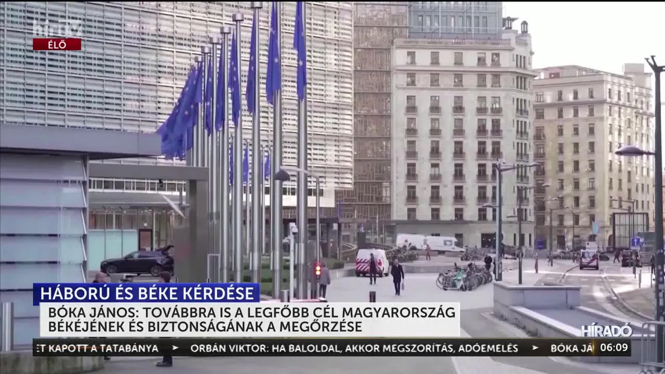 Bóka János: Továbbra is a legfőbb cél Magyarország békéjének és biztonságának a megőrzése