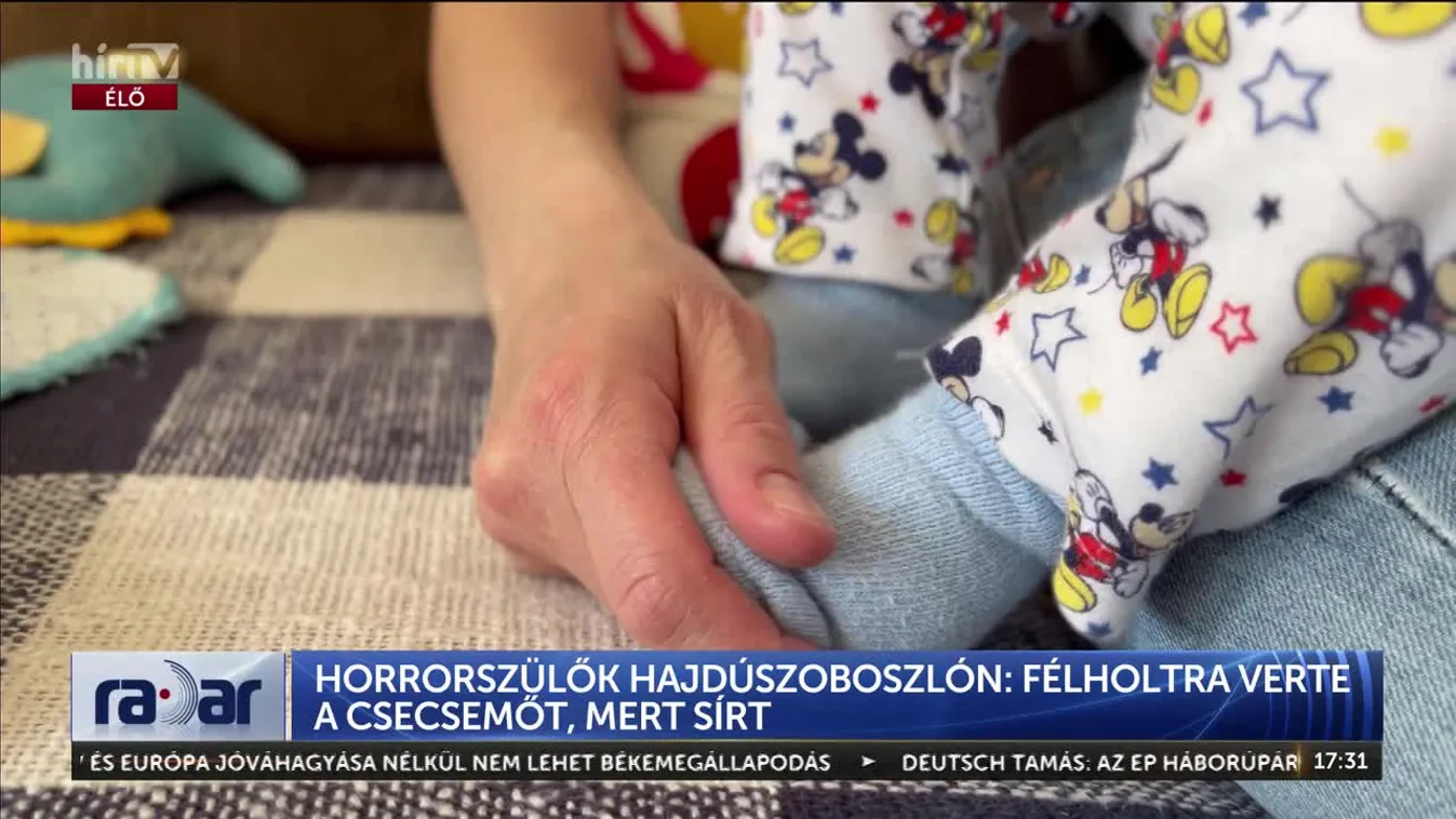 A Szörnyeteg a családban: kegyetlen csecsemőbántalmazás, letartóztatták az apát  + videó
