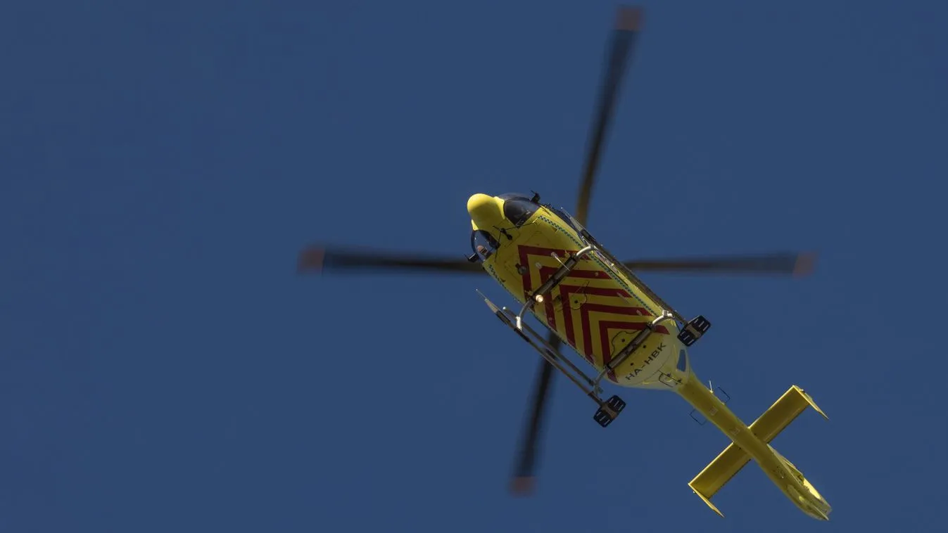 Szörnyű baleset történt, mentőhelikoptert kellett hívni