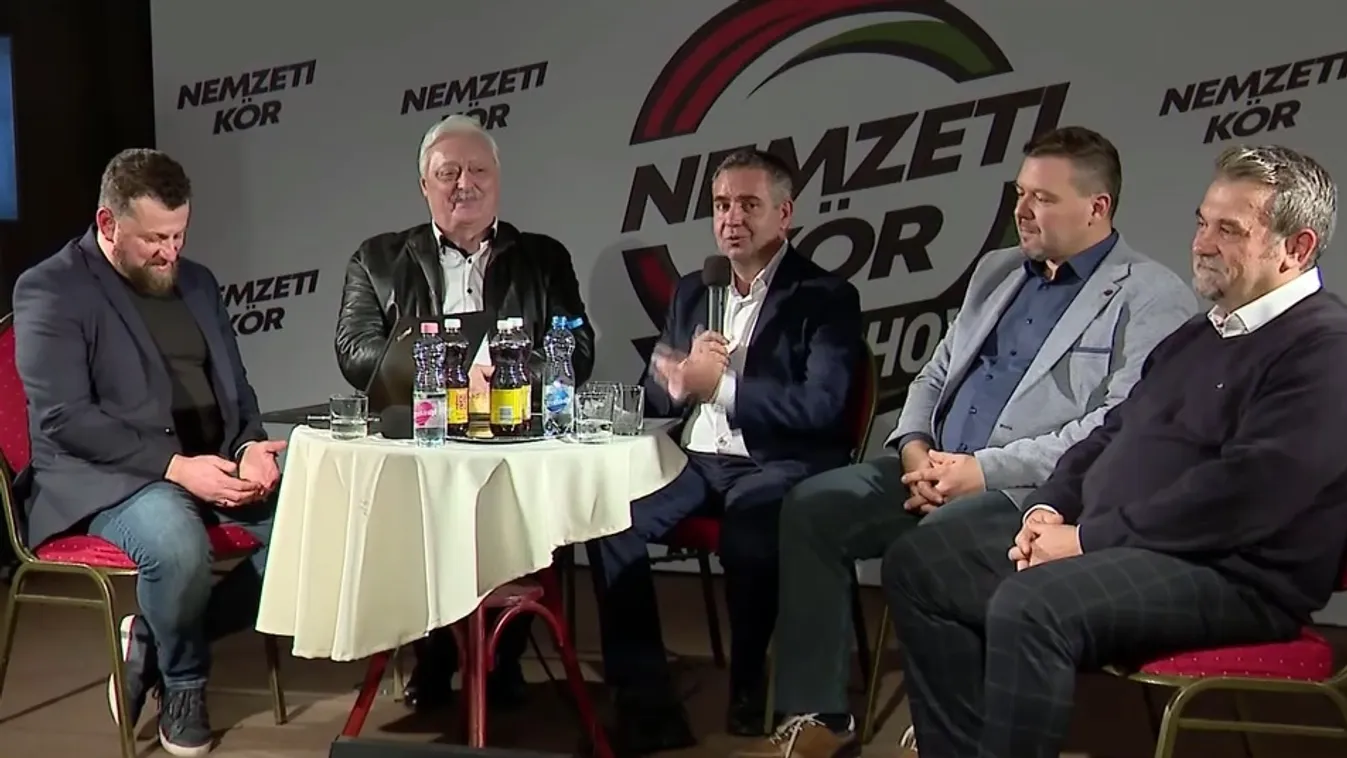 A háború és a Brüsszelből irányított Tisza Párt voltak a hétfői Nemzeti Kör témái + videó