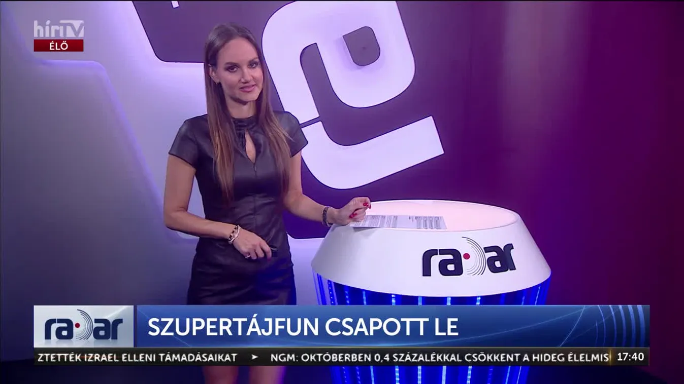 Radar - SZUPERTÁJFUN CSAPOTT LE