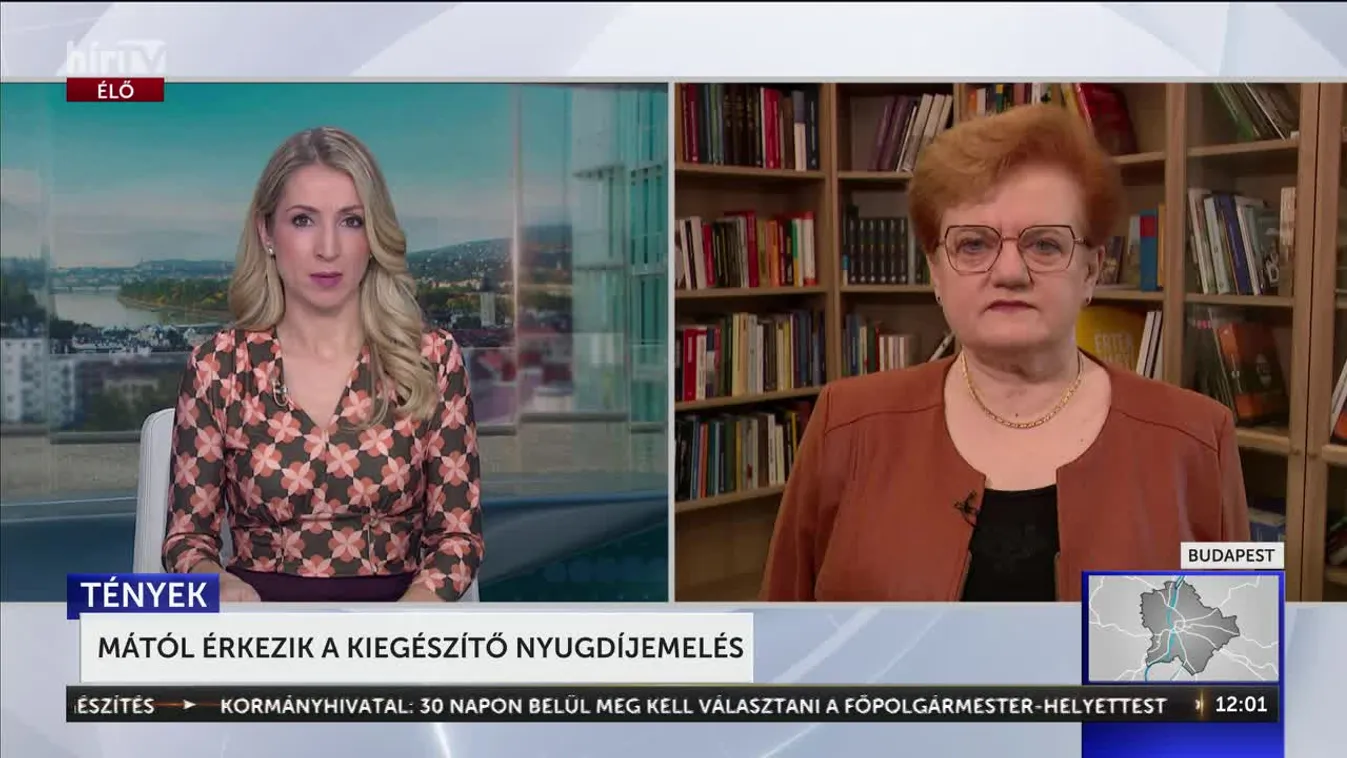 MÁTÓL ÉRKEZIK A KIEGÉSZÍTŐ NYUGDÍJEMELÉS