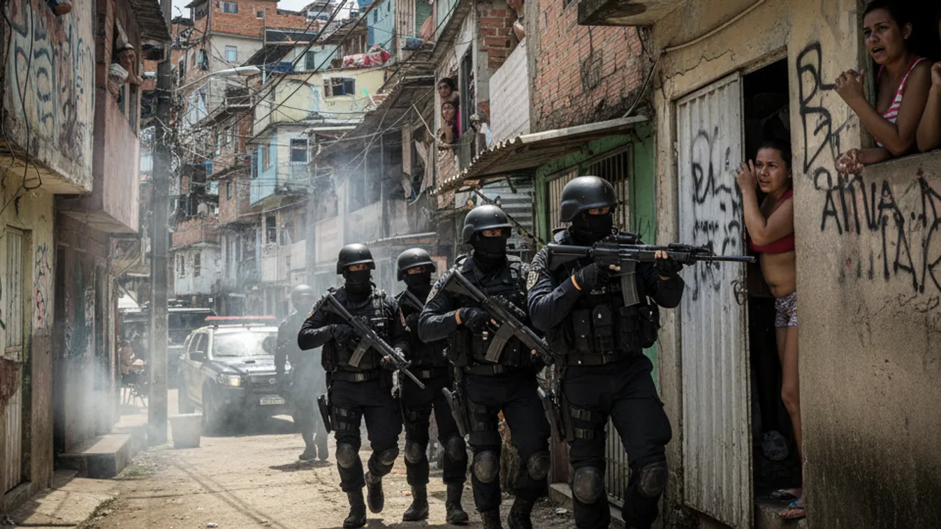 Ilyen akcióra még nem volt példa – kíméletlen támadás indult az egyik legnagyobb bűnszervezet ellen Brazíliában