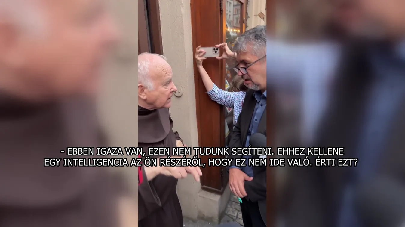 Elég volt – Nem hagyta szó nélkül az államtitkár, hogy Hadházyék rárontottak egy szerzetesre + videó