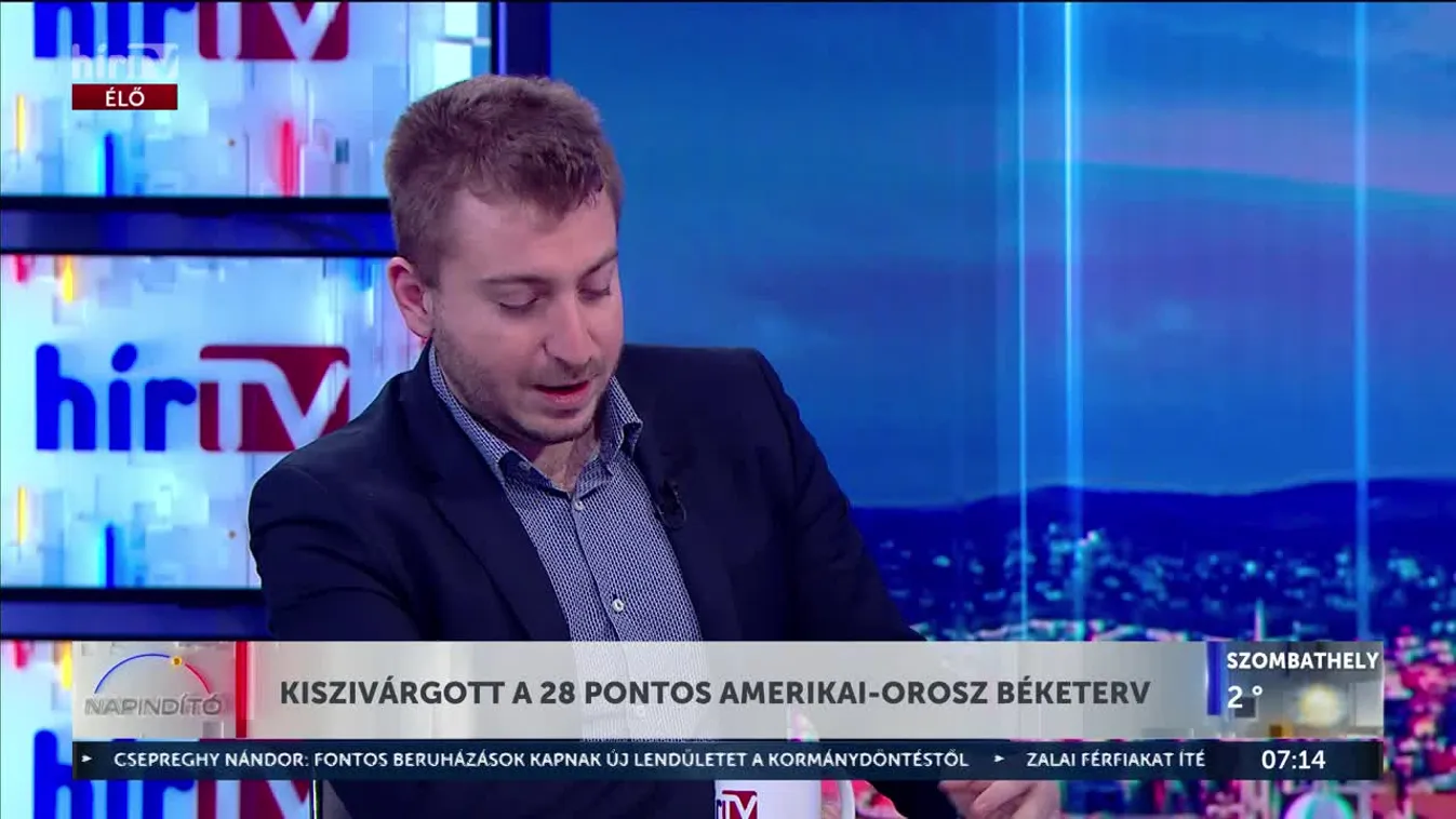 Napindító – Kiszivárgott a 28 pontos amerikai-orosz béketerv