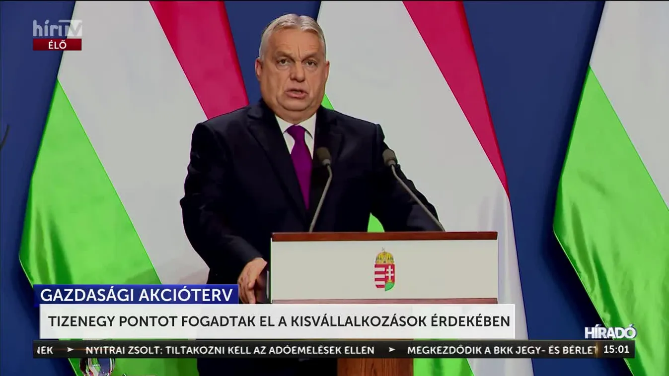 TIZENEGY PONTOT FOGADTAK EL A KISVÁLLALKOZÁSOK ÉRDEKÉBEN